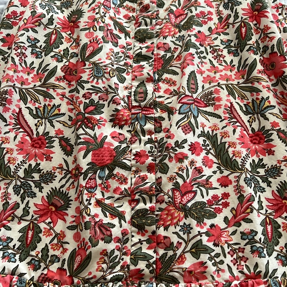 Madewell Button-Front Floral Dress - Picture 2 of 6
